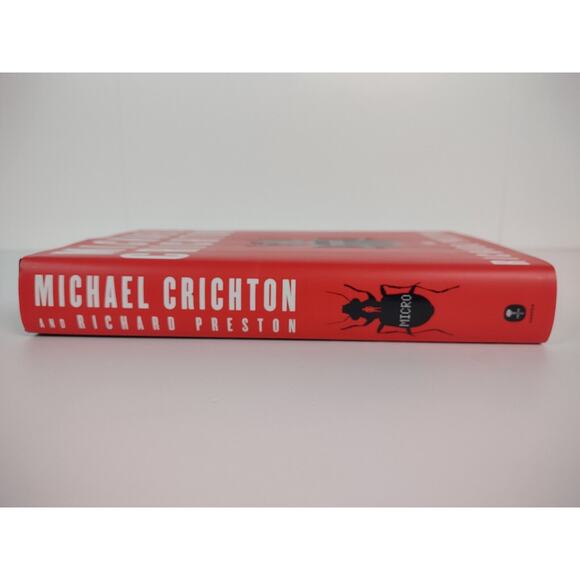 Micro: A Novel Hardcover Michael Crichton Richard Preston Science Fiction - Picture 4 of 8